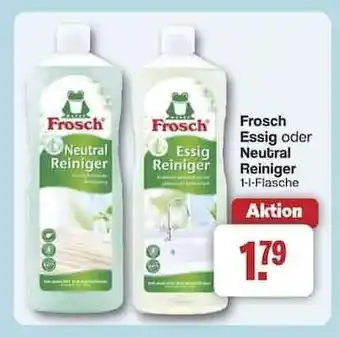 Famila Nord Ost Frosch Essig oder Neutral Reiniger Angebot