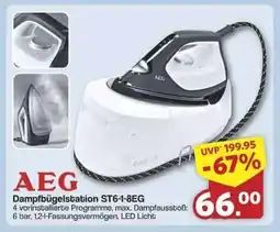 Famila Nord Ost AEG Dampfbügelstation ST6-1-8EG Angebot