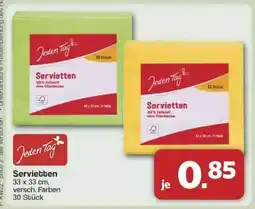 Famila Nord Ost Jeden Tag Servietten Angebot