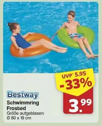 Famila Nord Ost Bestway Schwimmring Frosted Angebot