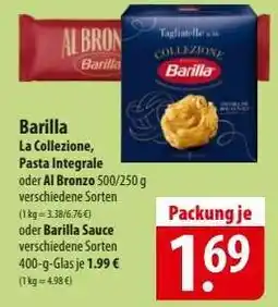 Famila Nord Ost Barilla La Collezione, Pasta Integrale oder Al Bronzo Angebot