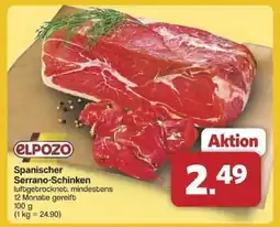 Famila Nord Ost Spanischer Serrano-Schinken Angebot