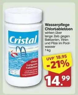 Famila Nord Ost Cristal Wasserpflege Chlortabletten Angebot