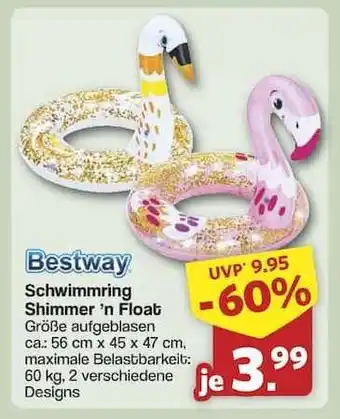 Famila Nord Ost Bestway Schwimmring Shimmer ’n Float Angebot