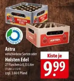 Famila Nord Ost Astra verschiedene Sorten oder Holsten Edel Angebot