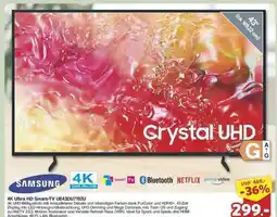 Famila Nord Ost 4K Ultra HD Smart-TV UE43DU7192U Angebot