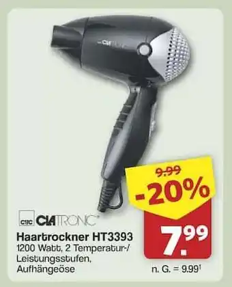Famila Nord Ost Clatronic Haartrockner HT3393 Angebot