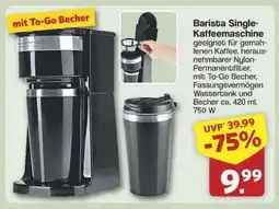Famila Nord Ost Barista Single-Kaffeemaschine Angebot