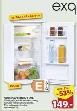 Famila Nord Ost Kühlschrank KS85-V-091E Angebot