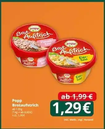 Famila Nord Ost Popp Brotaufstrich Angebot