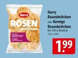 Famila Nord Ost Harry Rosenbrötchen oder Kernige Rosenbrötchen Angebot