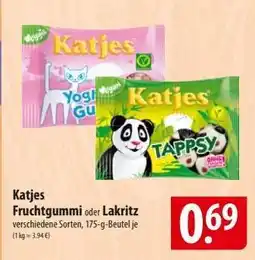 Famila Nord Ost Katjes Fruchtgummi oder Lakritz Angebot