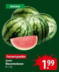 Famila Nord Ost Wassermelonen Angebot