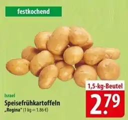 Famila Nord Ost Speisefrühkartoffeln 'Regina' Angebot