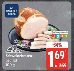 Edeka Schweinebraten gegrillt Angebot