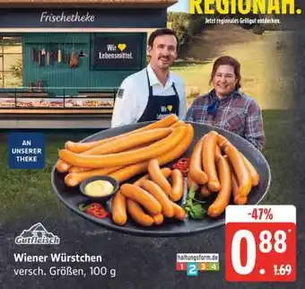 Edeka Wiener Würstchen Angebot