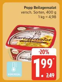 Edeka POPP Beilagensalat Angebot