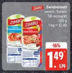 Edeka Zimbo Zwiebelmett Angebot