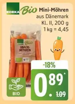 Edeka Bio Mini-Möhren Angebot