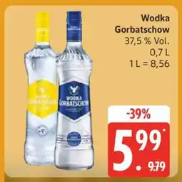 Edeka Wodka Gorbatschow Angebot