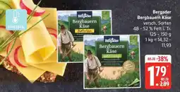 Edeka BERGADER Bergbauern-Käse Angebot