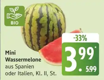 Edeka Mini- Wassermelone Angebot