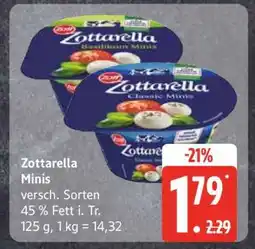 Edeka Zottarella Minis Angebot