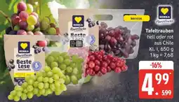 Edeka Tafeltrauben Angebot
