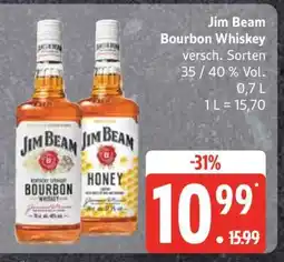 Edeka Jim Beam Bourbon-Whiskey Angebot