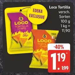 Edeka Loco Tortilla Angebot