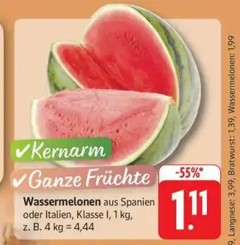 Edeka Wassermelonen Angebot