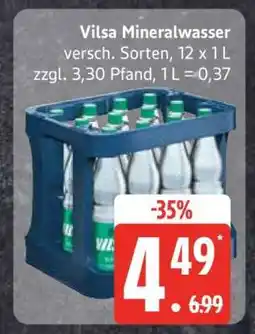 Edeka Vilsa Mineralwasser Angebot