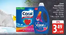Edeka Coral Waschmittel Angebot