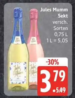 Edeka Jules Mumm Sekt Angebot