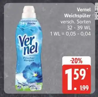 Edeka Vernel Weichspüler Angebot