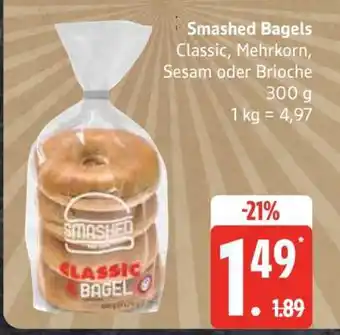 Edeka SMASHED Bagels Angebot