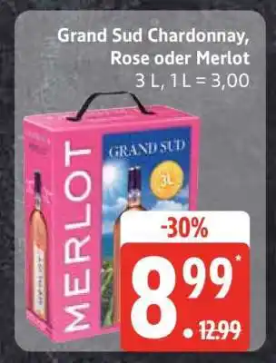 Edeka Grand Sud Chardonnay, Rose oder Merlot Angebot