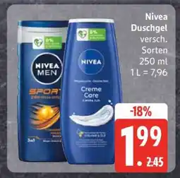 Edeka Nivea Duschgel Angebot