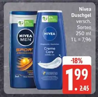 Edeka Nivea Duschgel Angebot