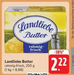 Edeka Landliebe Butter Angebot