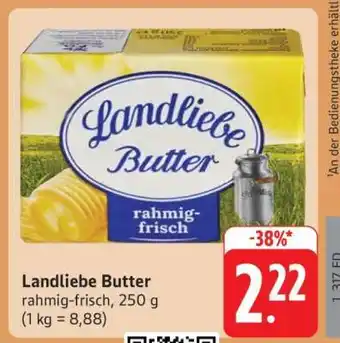 Edeka Landliebe Butter Angebot