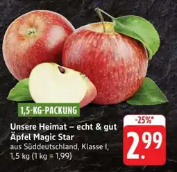 Edeka Äpfel Magic Star Angebot