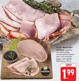 Edeka Zarter Wacholderschinken Angebot