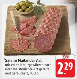 Edeka Salami Mailänder Art Angebot