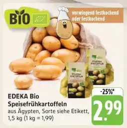 Edeka EDEKA Bio Speisefrühkartoffeln Angebot