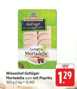 Edeka Wiesenhof Geflügel Mortadella Angebot