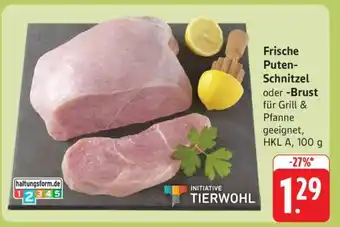 Edeka Frische Puten-Schnitzel oder -Brust Angebot