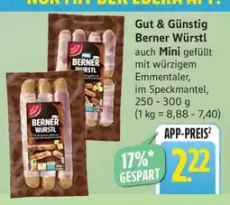 Edeka Gut & Günstig Berner Würstl Angebot