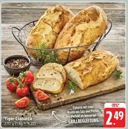 Edeka Tiger Ciabatta Angebot