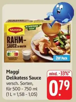 Edeka Maggi Delikatess- Sauce Angebot